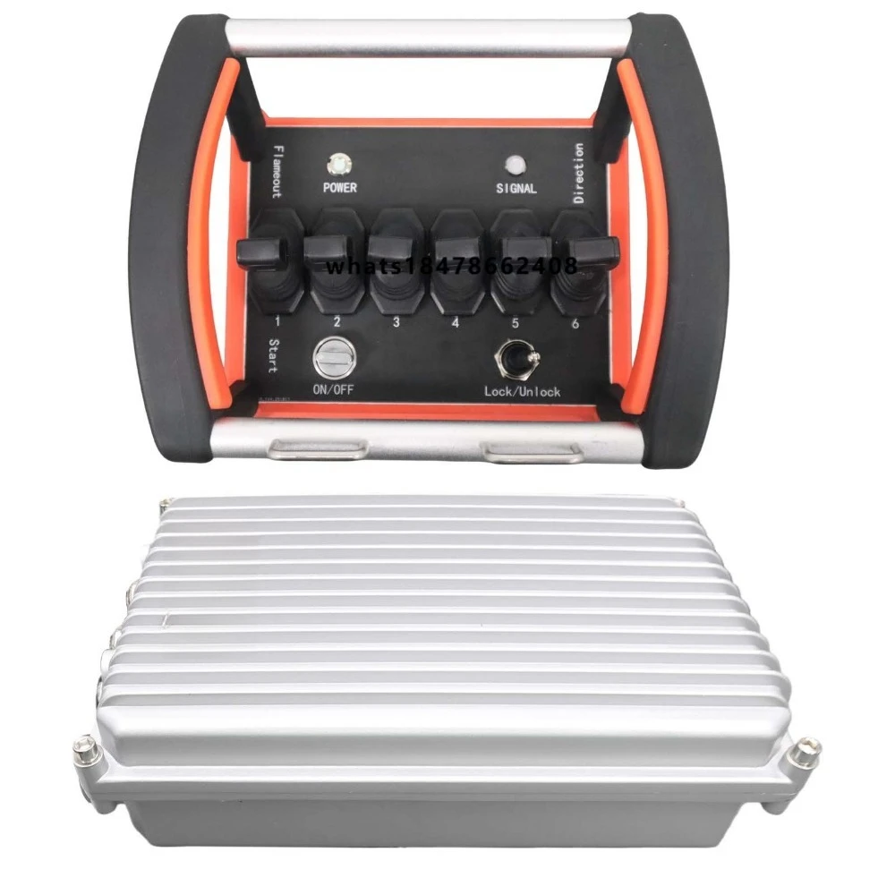 Industrial Wireless Hydraulic Valve Controller | Radio Remote Joystick for Proportional Directional Control Valve