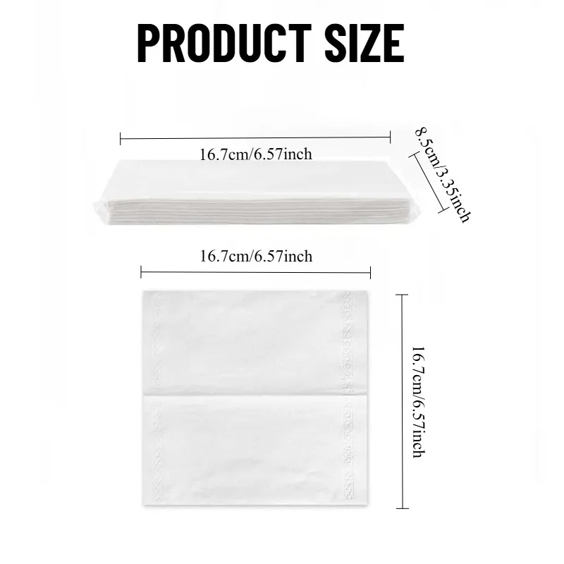 10/20Packs White Independent Packaging Toilet Paper Disposable Rectangular Tissue Suitable Daily Kitchen Household Car Bathroom