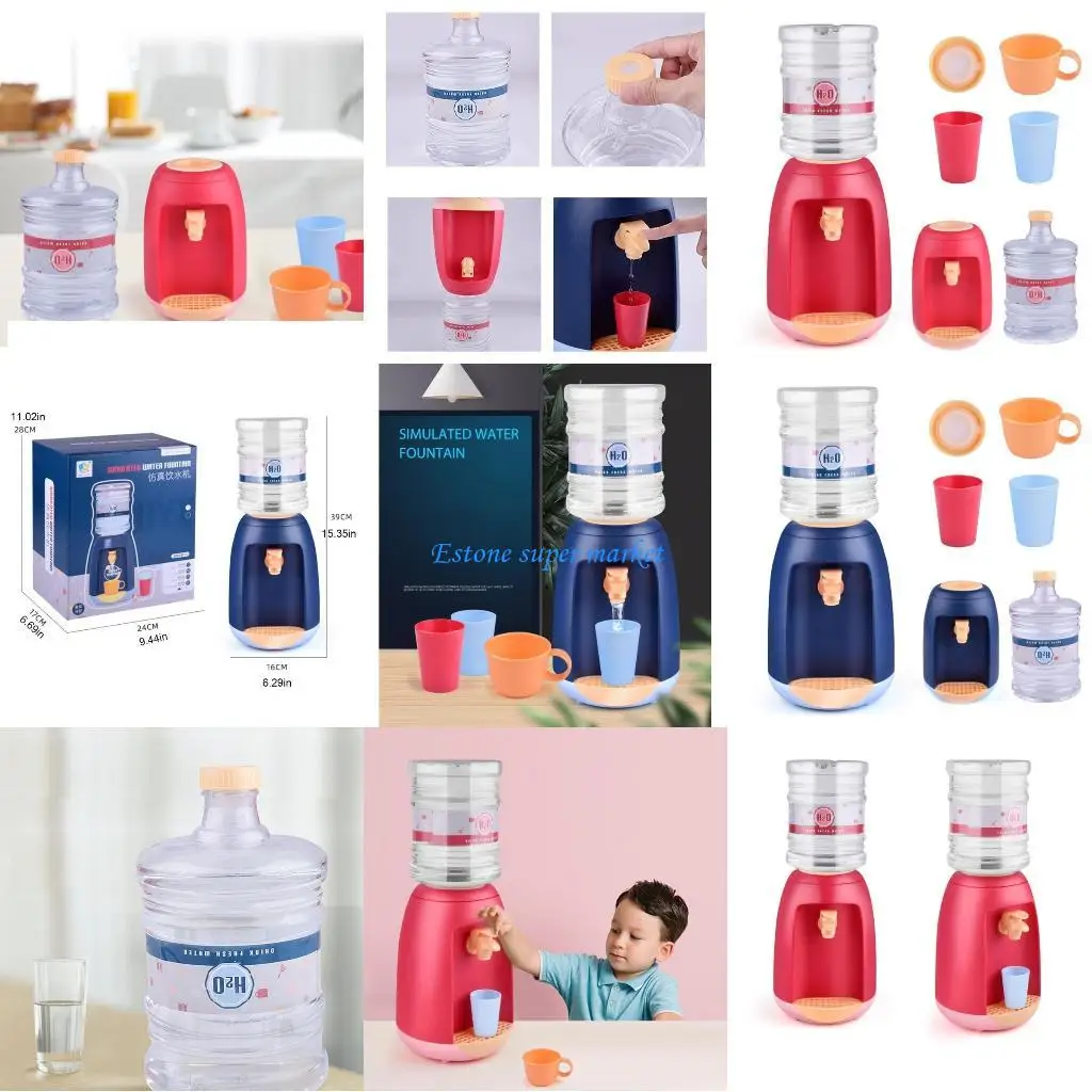 090B 15 インチ/39 センチメートルミニデスクトップ子供専用ウォーターディスペンサーワンプレスボタン