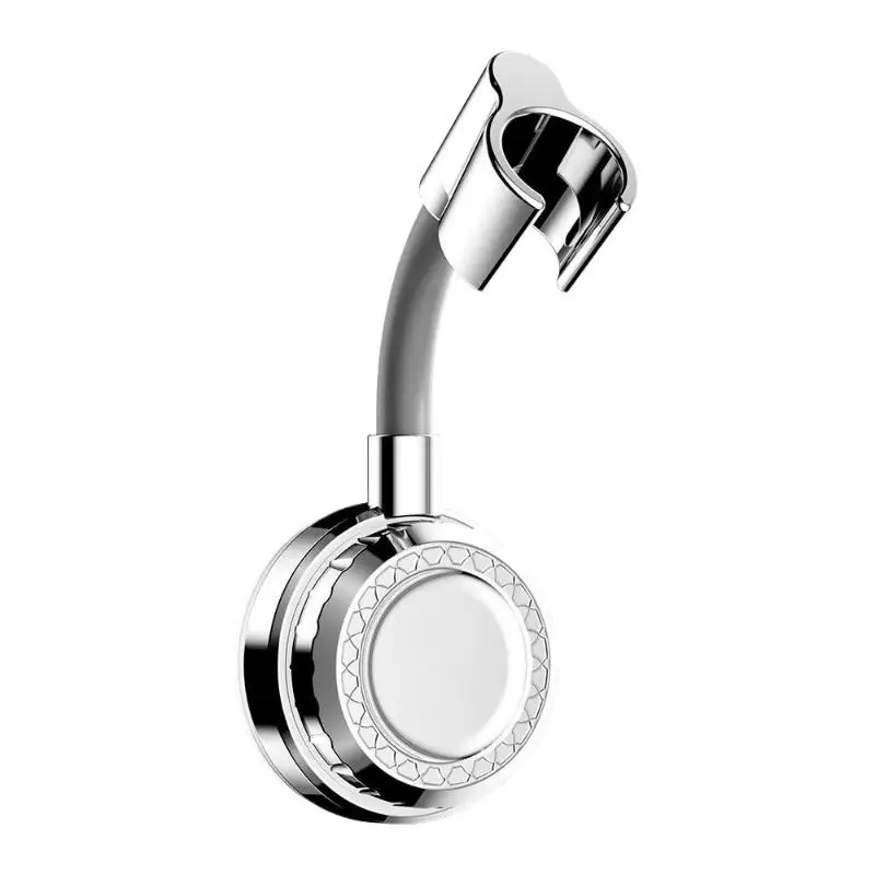 New 1Pcs Adjustable Self Adhesive Showerhead Bracket No-drill Shower Head Holder Wall Mount Stand SPA Bathroom Universal