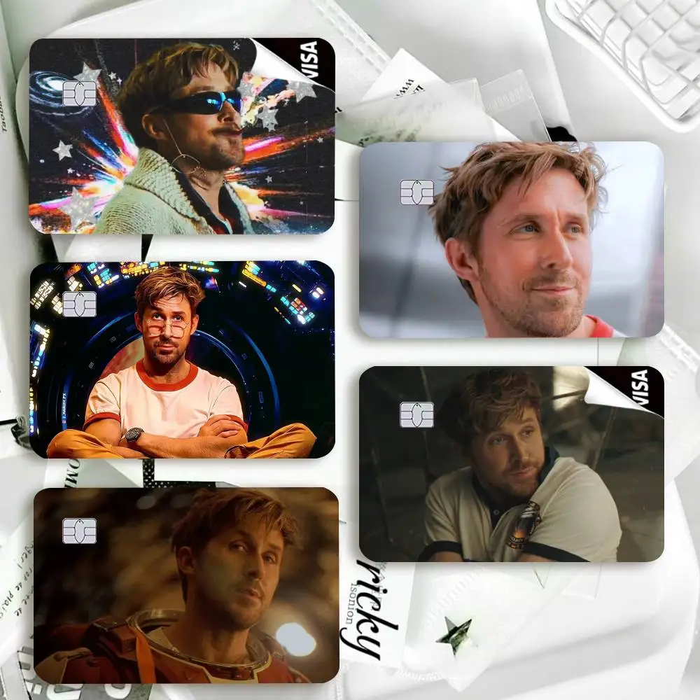 P-Project Hail M-Mary Ryan  Waterproof Film Skin Cover Credit Card Stickers Debit Front Bank Bus Pass
