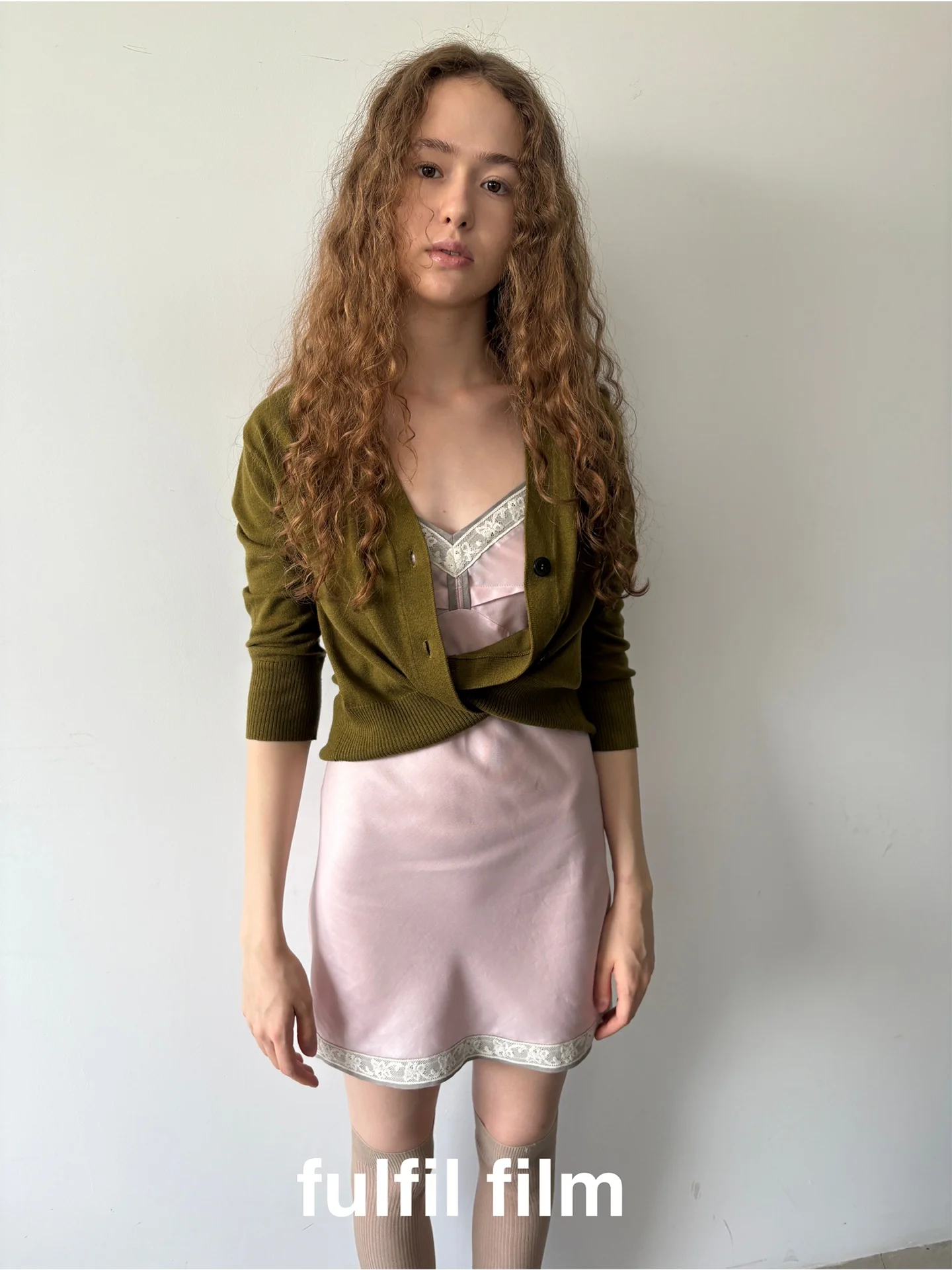 

Women's Knitted Wool Blend Cardigan Sve V-Ne Button-Up Casual Loose Fit Regular Sve Length Pure Color Commute Sle