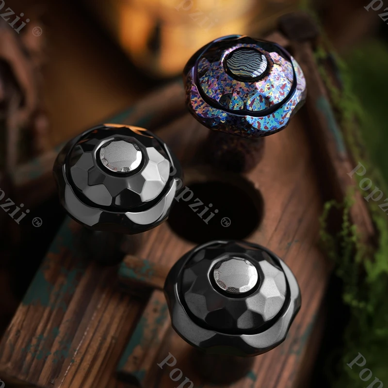 ROGUE Mushroom EDC DingDing Fidget Spinner Fingertip Gyro Fidgeting toy Cool Gadget Table Ornament Anxiety Toys