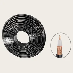 RG-213 all copper high-frequency low loss feeder SYV50-7 RF line 50 ohm RG213 coaxial cable