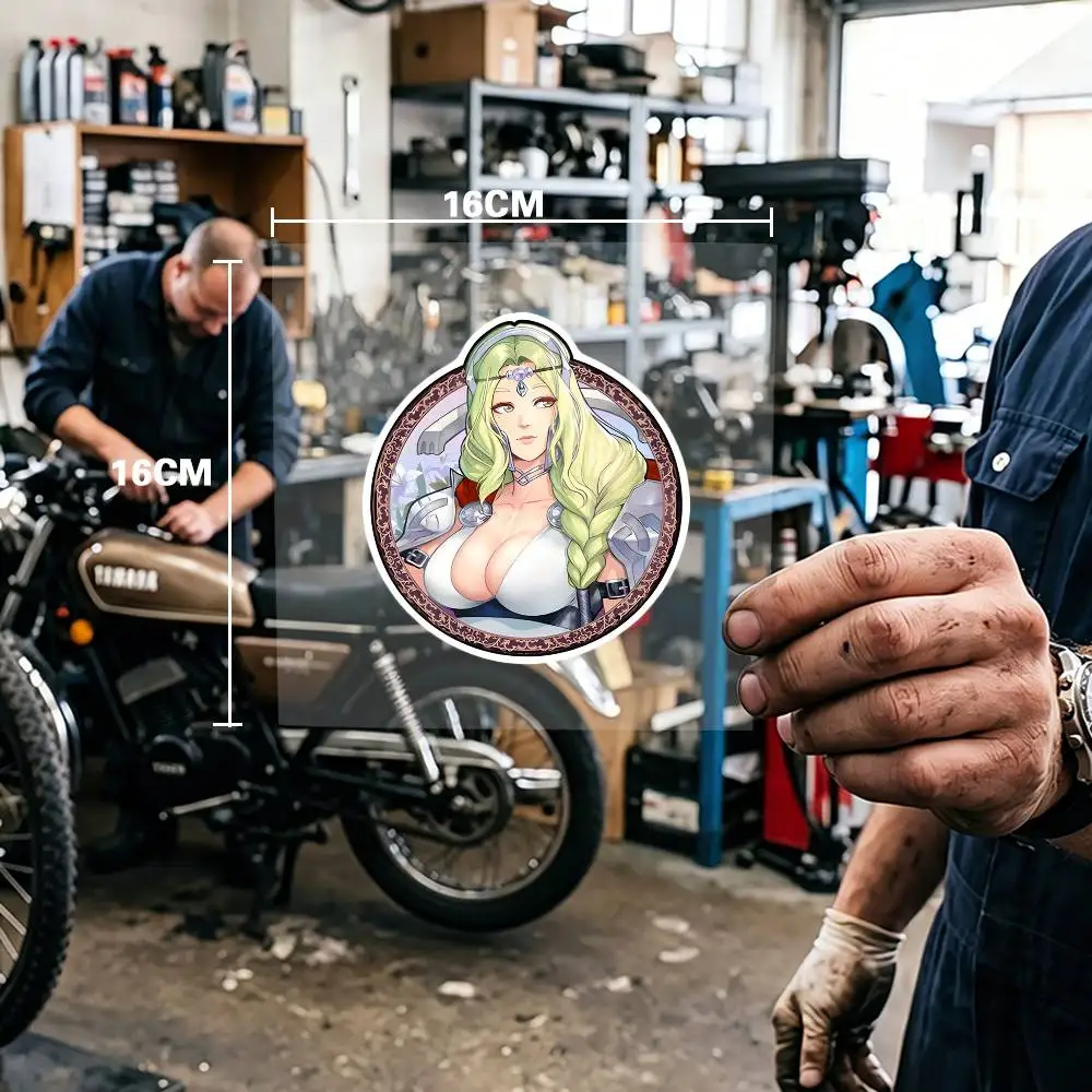 Nott Waterproof stickers for decorating car windows motorcycles and computers.