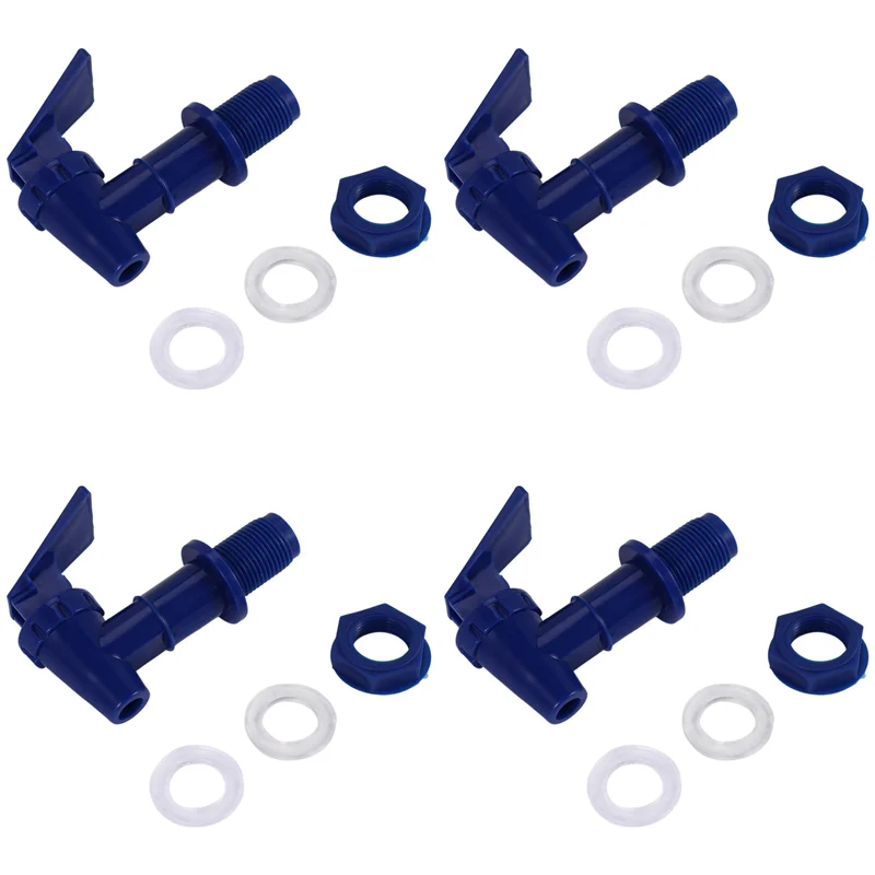 

B07B-4 шт., сменный кувшин для бутылки с водой, набор кранов-дозаторов, многоразовый диспенсер для воды с патрубком