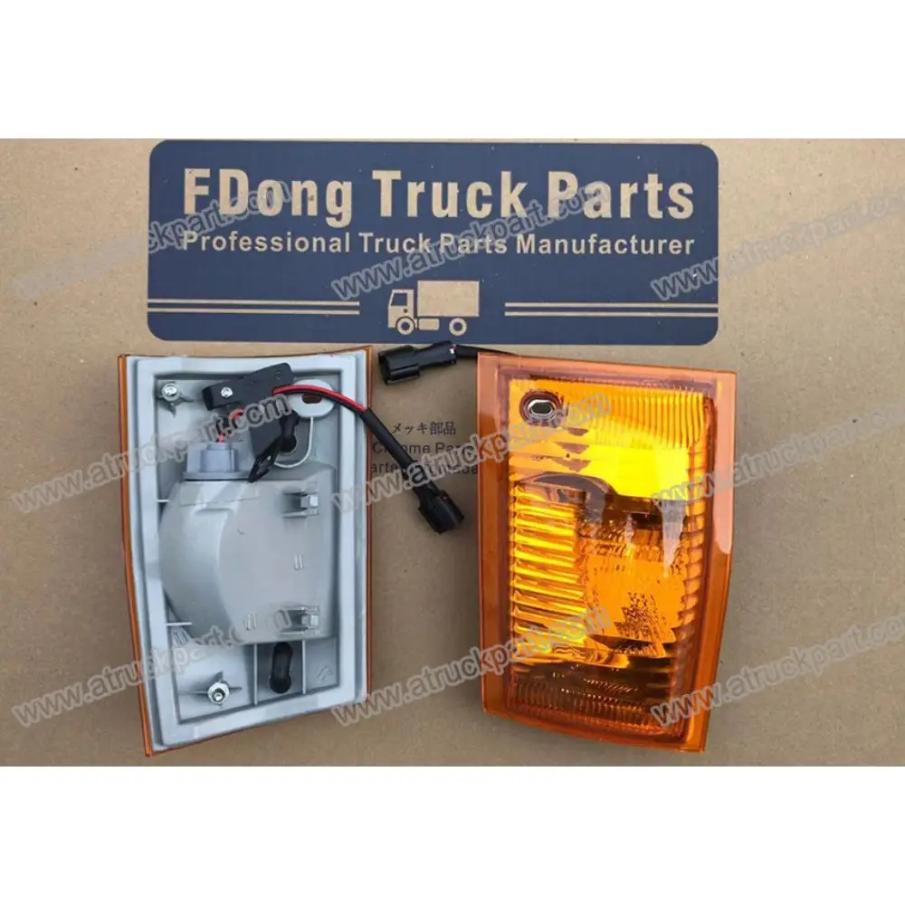 FDONG 1 Pcs Corner Lamp Truck Car Side Lights Front Bumper Lights 92301-56000,92302-56000 for Hyundai Mighty II  HD65 HD72 HD78