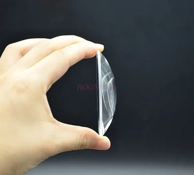 Plano-convex lens optical glass Φ70 f100mm focusing experiment magnifying glass custom concave lens convex lens physical