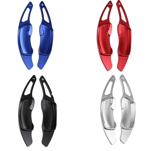 Imagen 2 del producto Cubierta de extensión de palanca de cambios de paleta de cambio de volante de aluminio para Subaru BRZ Forester Impreza WRX Legacy Outback XV Crosstrek