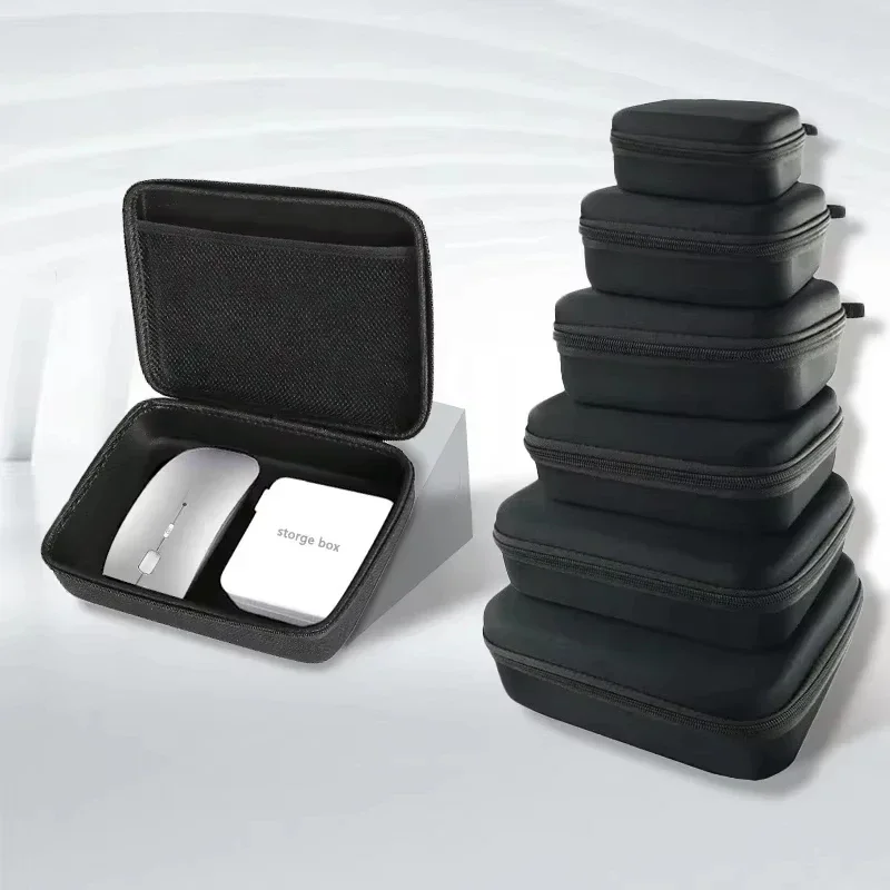 Hard EVA Storage Case 6 Sizes Waterproof Zipper Bag Portable Protective Organizer Outdoor Travel Tool Pouch