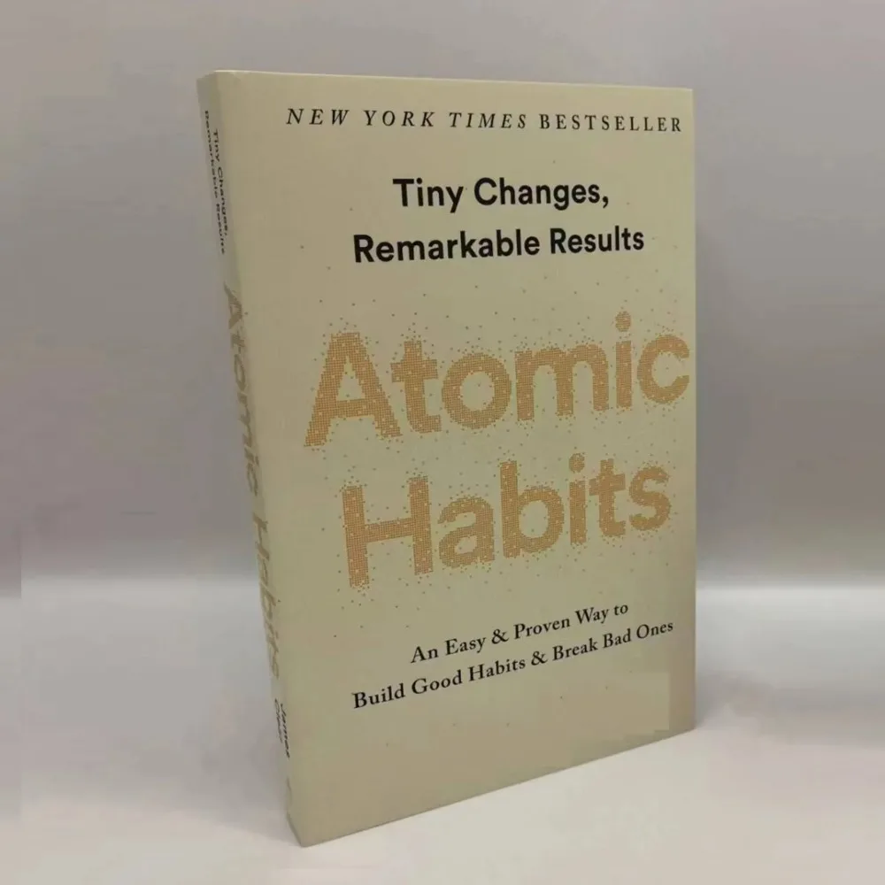 Atomic Habits James Clear Micro Habits Development, Quitting Bad Habits, Self Improvement Books