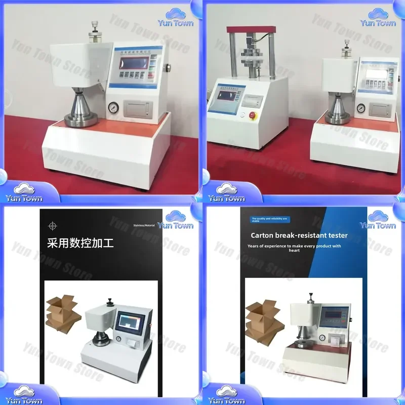 Automatic Cardboard Paper Strength Testing Machine for Carton Bursting Test Device for Packaging Quality Control
