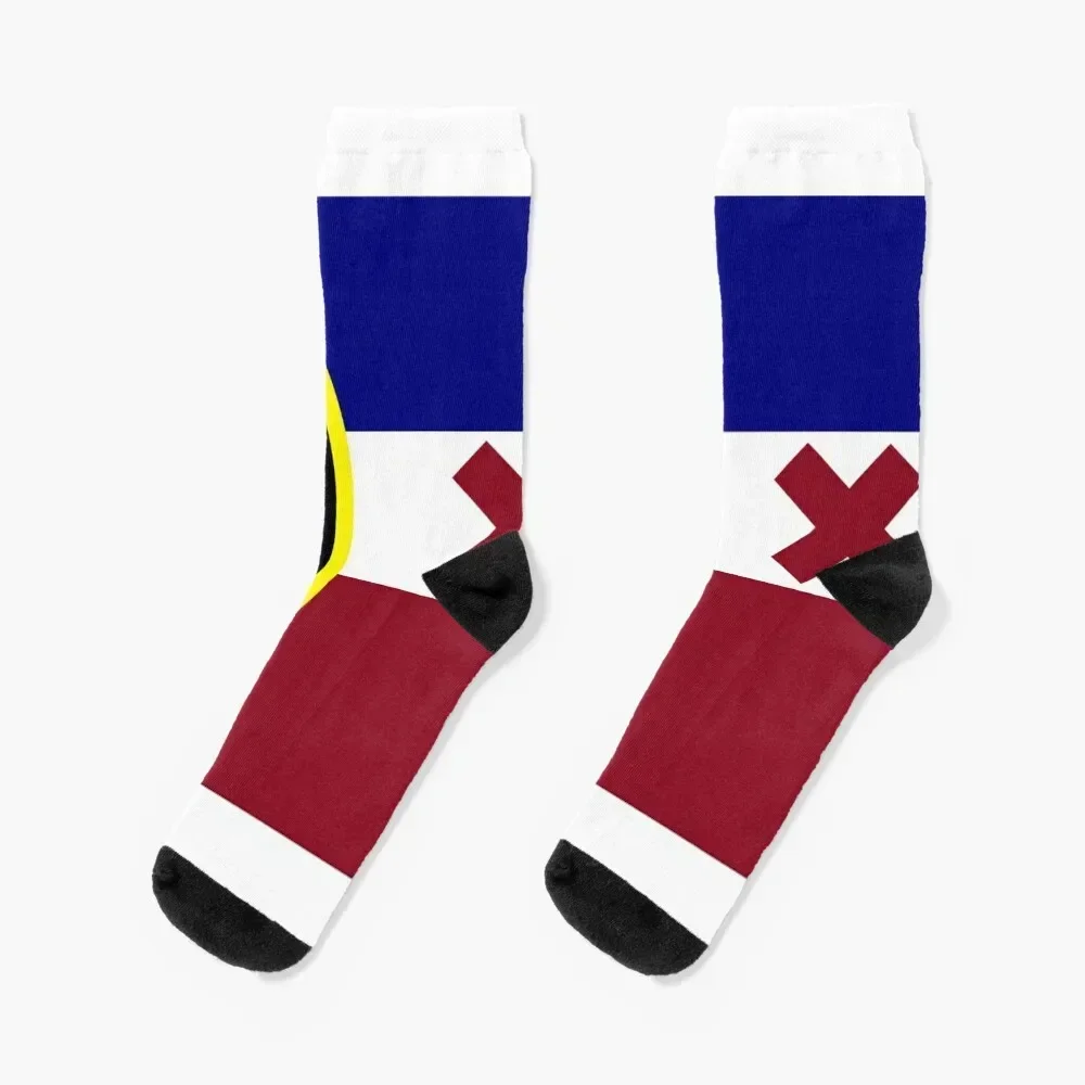 

lmanberg flag Socks basketball anime Men's Socks Women's