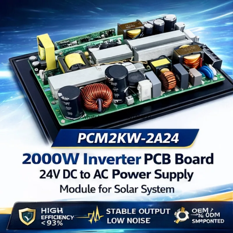 2000W 24V Inverter PCB Board High Efficiency DC to AC Power Module for Solar System OEM Inverter Ongrid