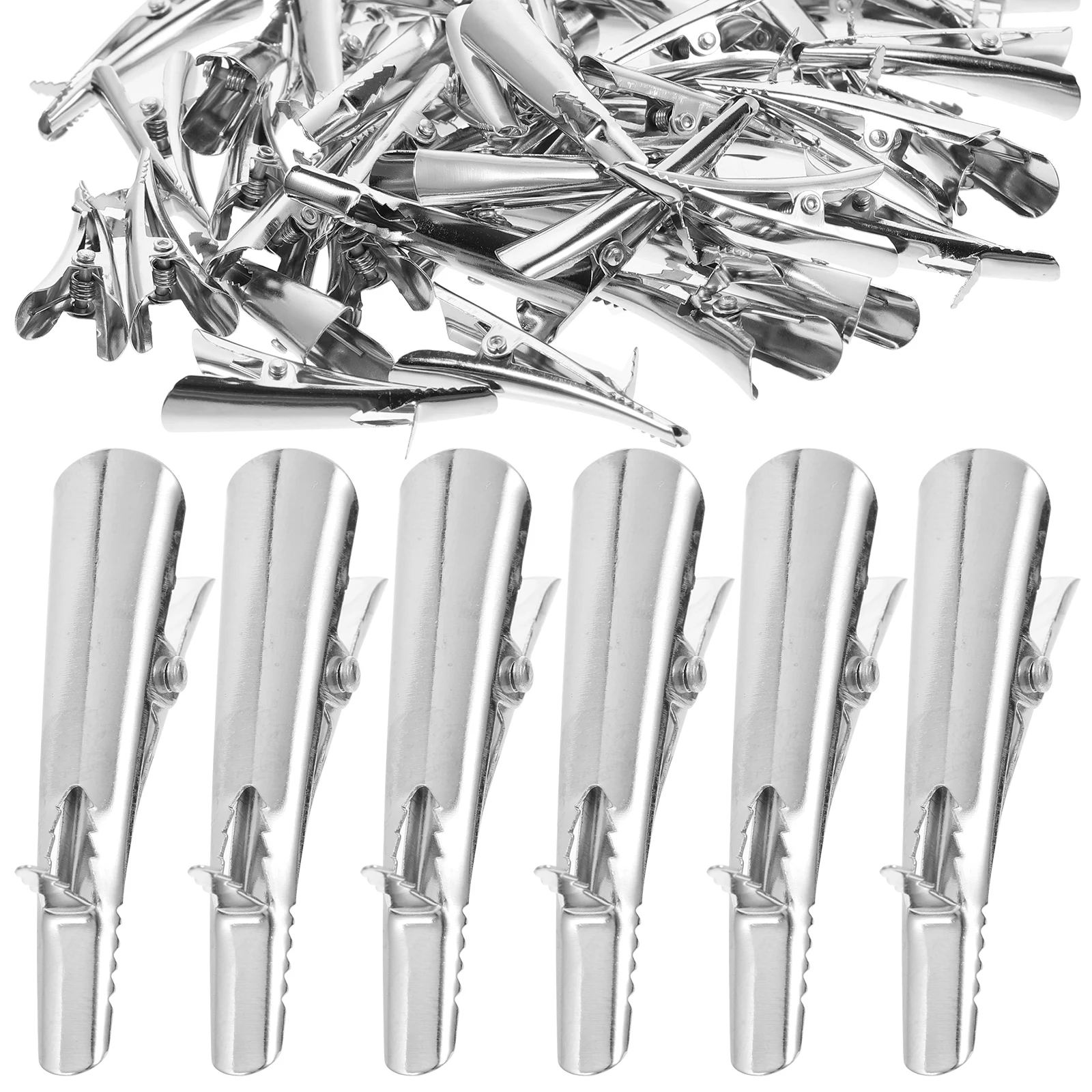 

50Pcs Christmas Ornament Clips Stainless Steel Multi-Functional Xmas Tree Decoration Photo Holders Metal Clips