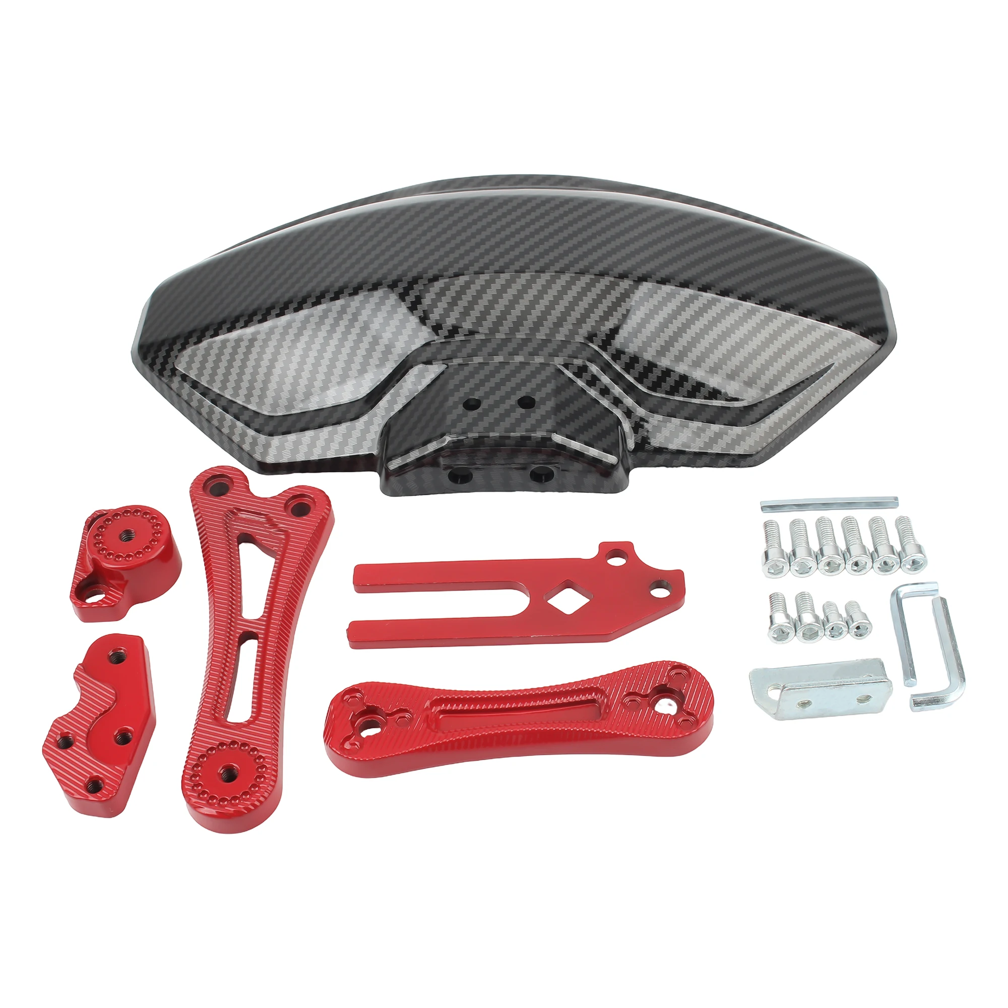 Motocross Spatbord Verstelbaar Wiel Spatbord Verleng Extender Onderdelen Voor Honda Yamaha Dirt Pit Bike Motorcycle Universele Accessoires