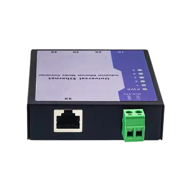 Industrial 5 Port Ethernet Switch 10/100Mbps Unmanaged DIN-rail Mounting Network Switch