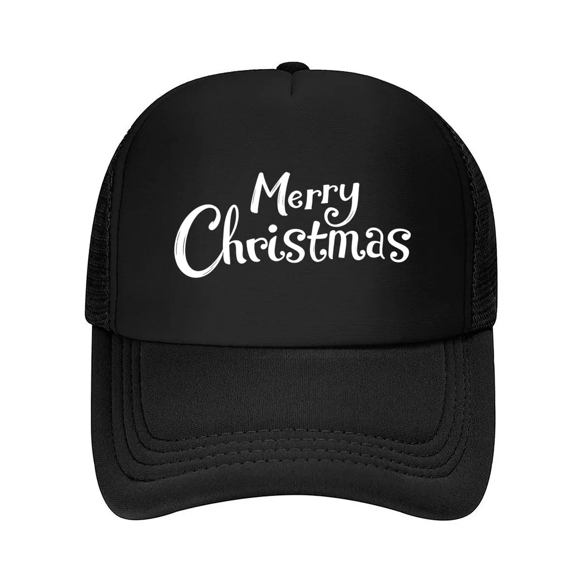 Merry Christmas Unisex Adjustable Streetwear Fashion, , Hand Wash_Dry Clean, , City Theme, Women's C 2026 Mesh Baseball Cap