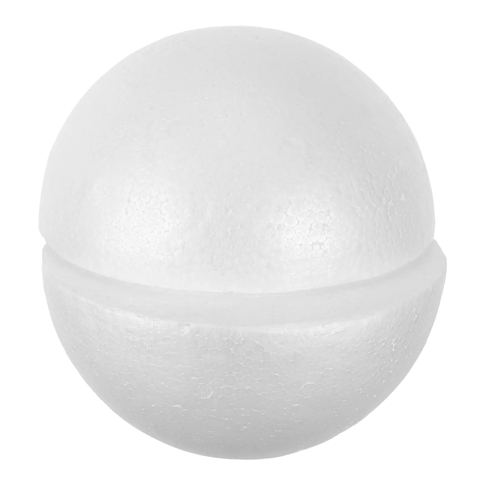 

2Pcs Foam Half Sphere White Polystyrene DIY Craft Balls Floral Arrangement Supplies Wedding Flower Balls Table Centerpieces