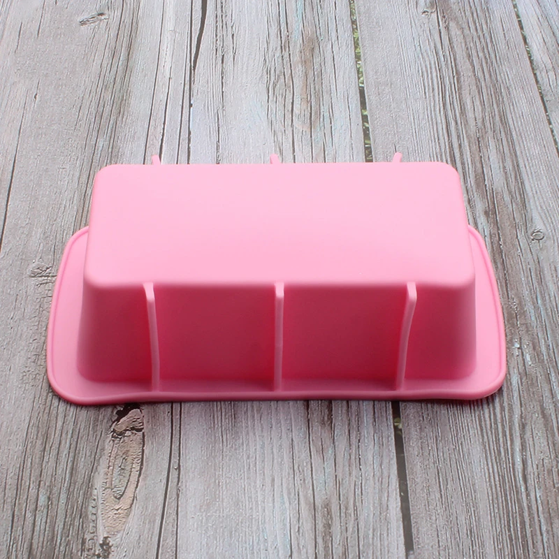 Silicone Mold Rectangle Shape  Soap Mold Muffin Case Candy Jelly Ice Cake Silicone Silicone Cake Tool Chocolate Mold D603