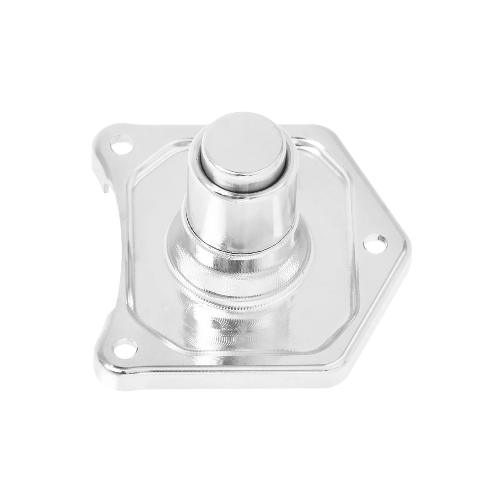 Motorcycle Black Chrome Solenoid Cover Push Button Starter For Harley Sportster XL Dyna Fat Bob Touring FLHR Softail 1991-2018