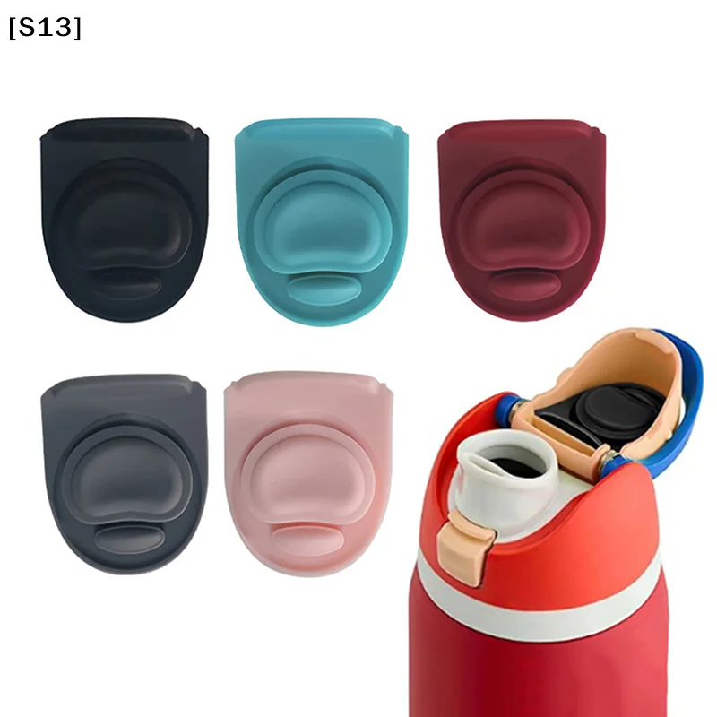 5 Pcs Replacement Stopper For  Free Sip Silicone Anti-Spill Lid Stopper Water Bottle Top Lid Compatible With  FreeSip[Q]Q@