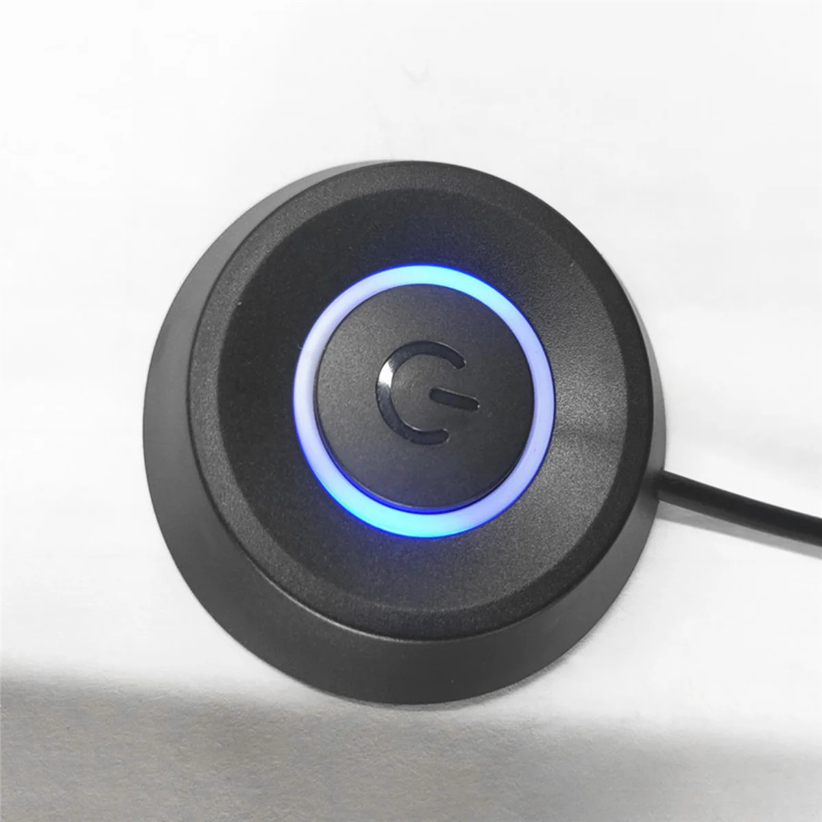 PC External Power Switch Button Desktop Power Switch External Power Switch Black