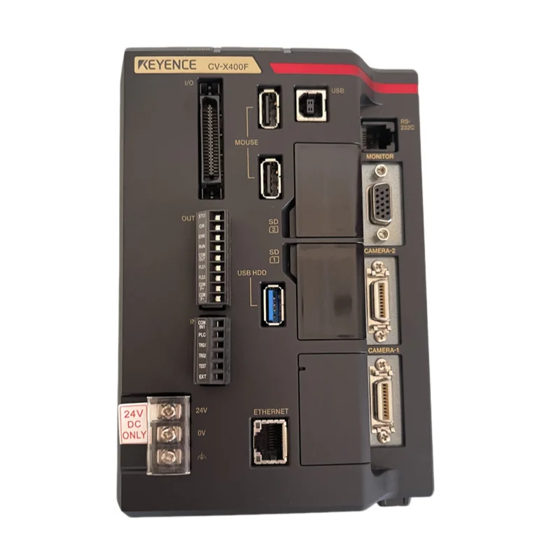KEYENCE CV-X400F CV-X450F CV-X482F CV-X490F CV-X470F Supports a 470000 Pixel CCD Controller Used for Tag Recognition in Stock