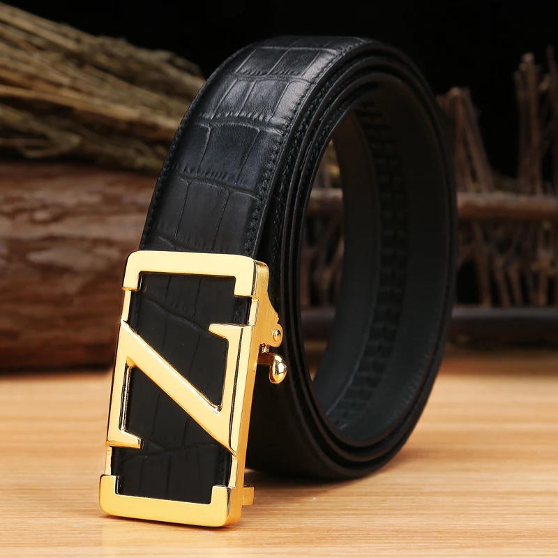 bronze-bule-auatic-bule-leather-belt-men's-inner-wear-trendy-youthful-genuine-leather-pants-belt-men's-belt