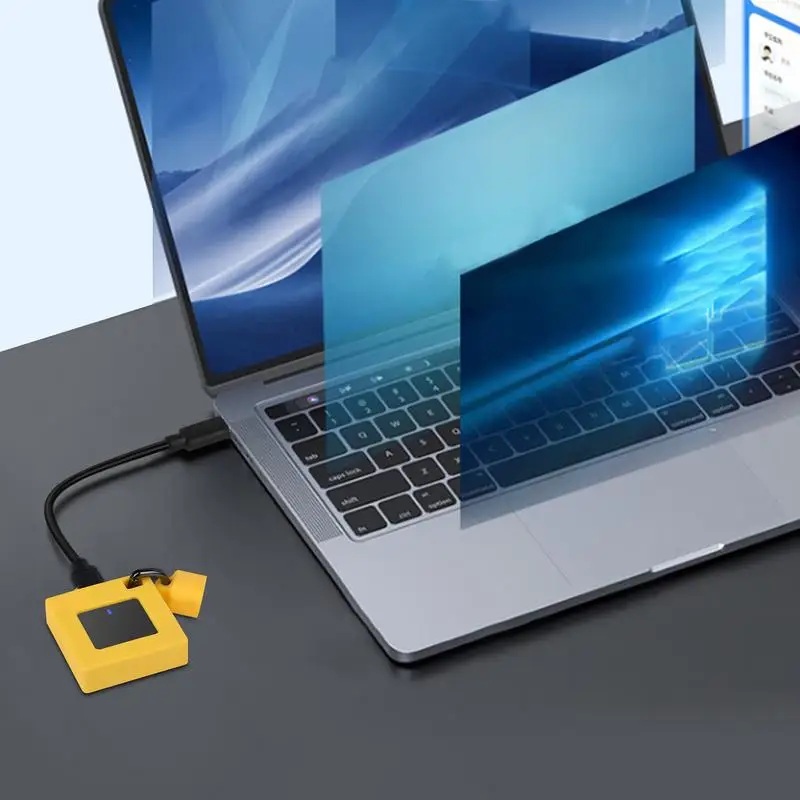 Hard Drive Case Enclosure Portable Enclosure Hard Drive Box External High-Strength Hard Drive Enclosure Fast Transfer Speed For