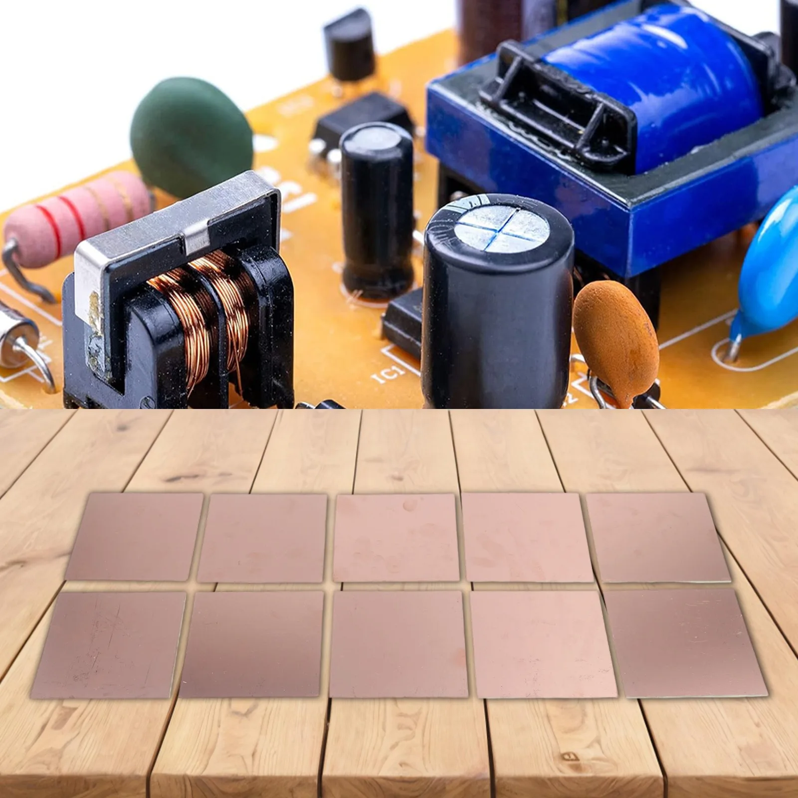 Etching Experiment Electronics Hobby Easy To Use High Reliability Stable Performance Blank Circuit Board For Electronics