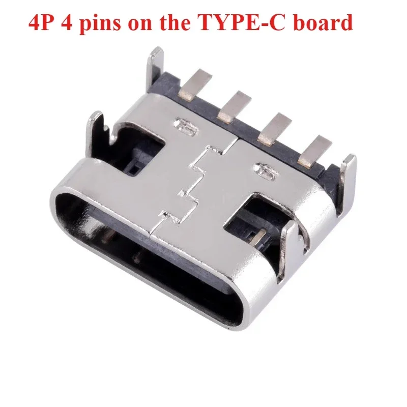 10 sztuk USB typu C 2/4/6/16/24 złącze pinowe gniazdo żeńskie interfejs ładowania SMD SMT PCB lutowanie DIY naprawa złącze USB-C typu C — zdjęcie 6