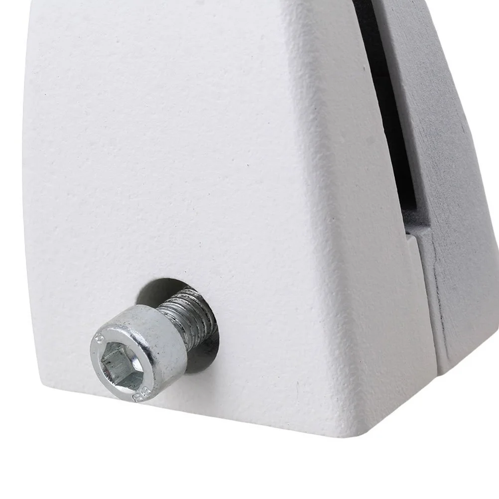 4 قطعة مشبك شاشة تقسيم بلاستيكي خفيف الوزن حامل رف طاولة المكتب لطاولة أثاث المكاتب مشبك شاشة التقسيم