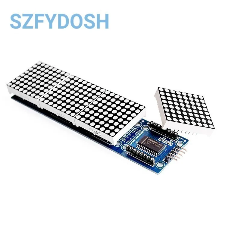 Módulo MAX7219 de matriz de puntos 4 en pantalla - imagen 5