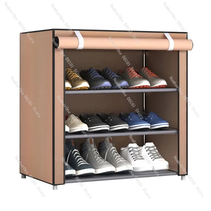 

Dustproof Shoes Storage Closet Hallway Space-saving Shoerack Organizer Holder Home Furniture Shoe Rack