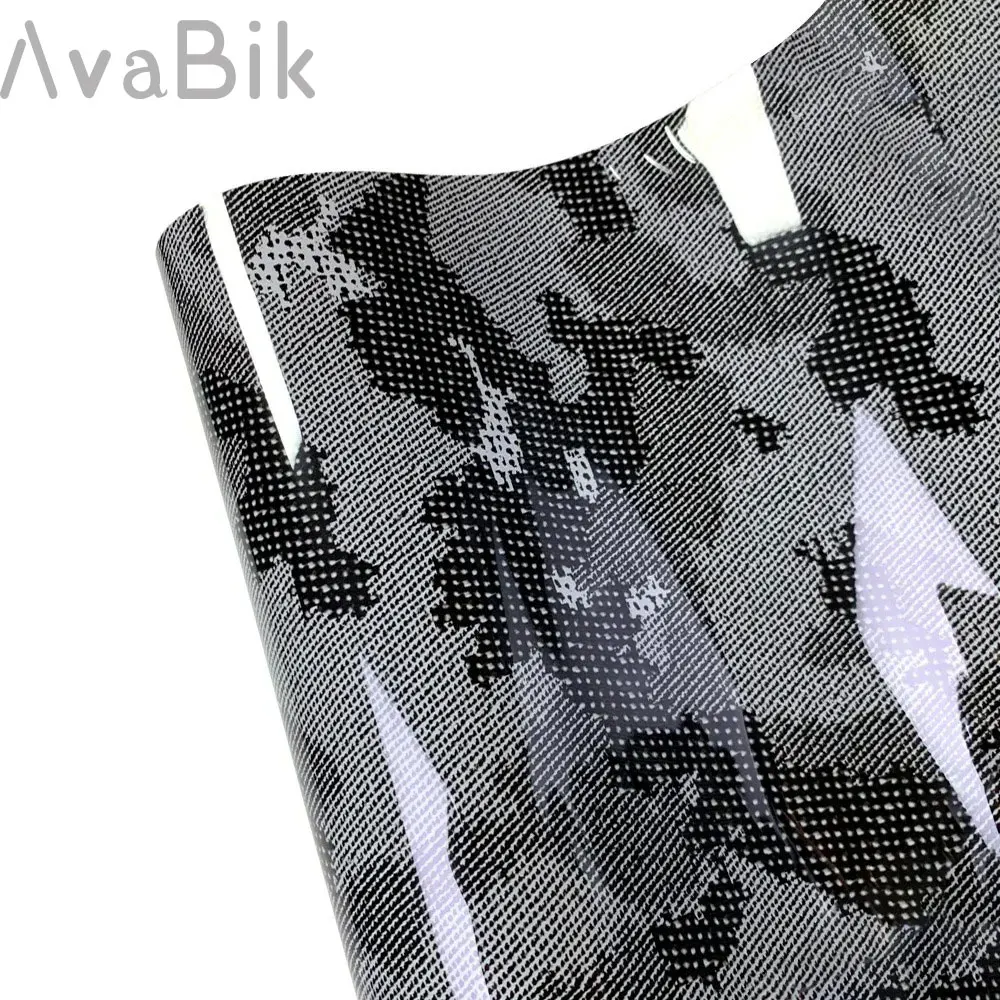 

Виниловая пленка из углеродного волокна GlossGrey Python для кузова мотоцикла, наклейка, наклейка для салона автомобиля, аксессуары для тюнинга, низкая вязкость