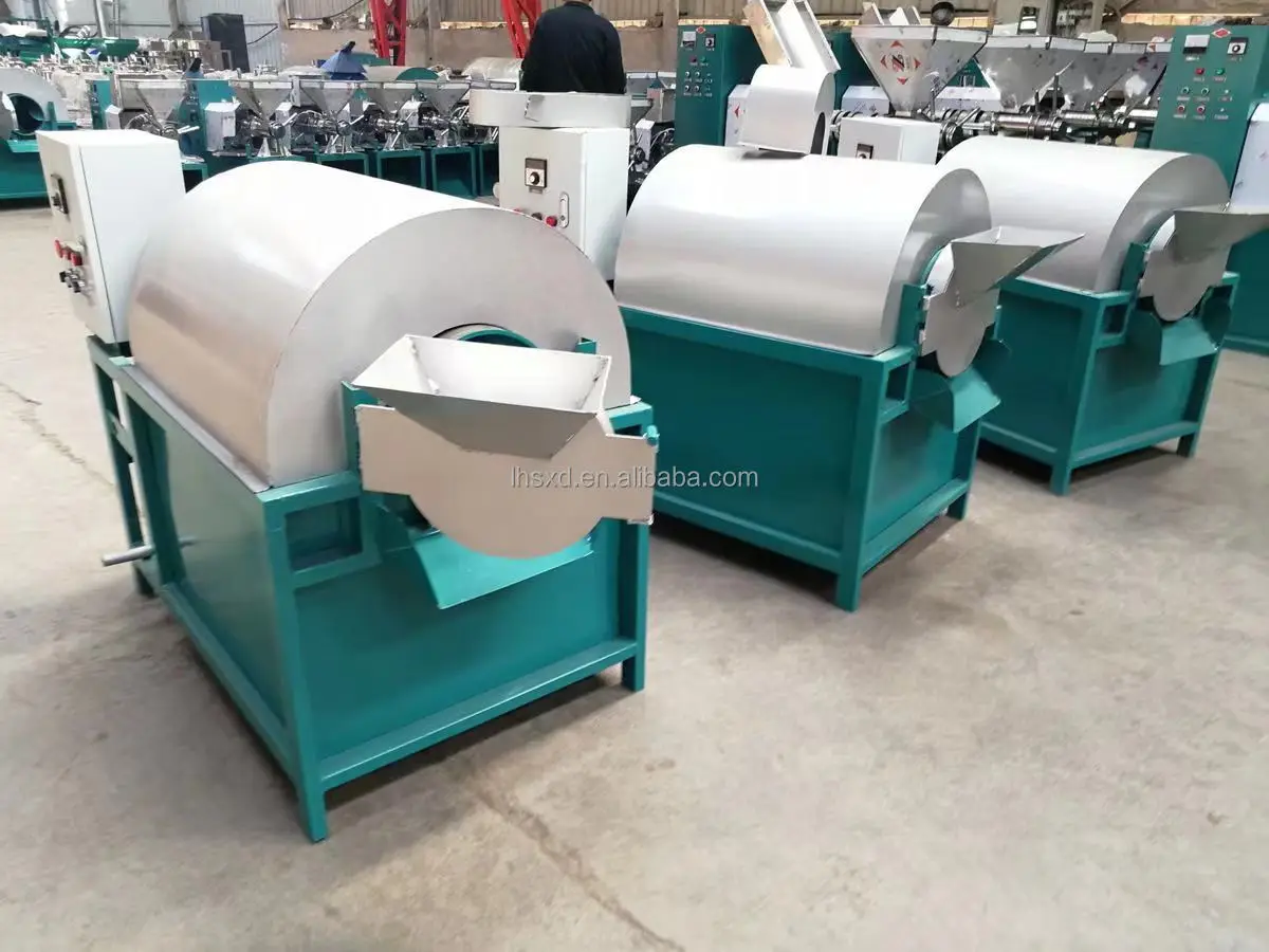 Drum Type Soybean Grain Dryer Electric heating paddy Rice Manure Dehydrator Sawdust Drying Equipment