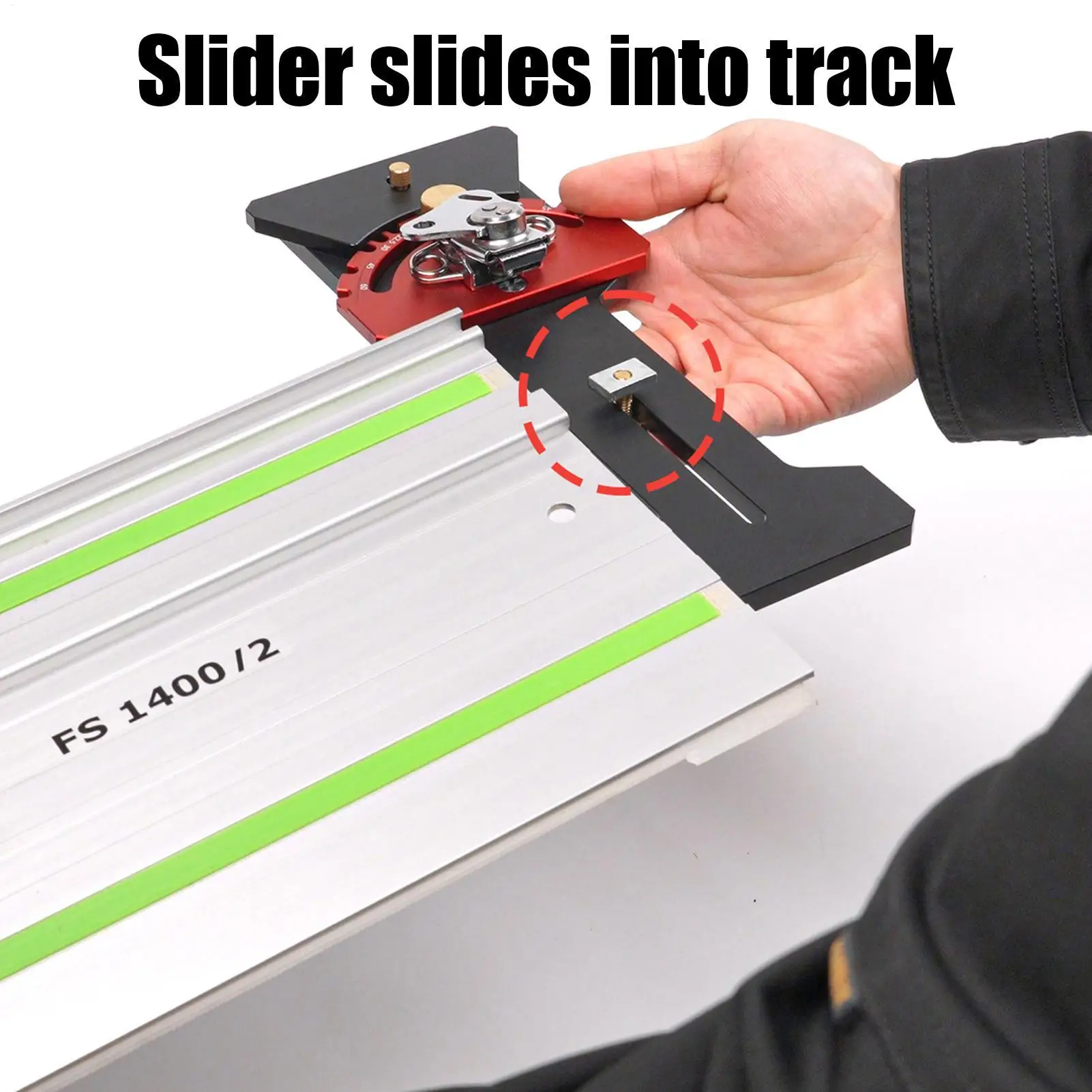 Track Saw Guide Rail Square Precision Woodwoking Tools Router Guide Track Saw Guide Rail For Straight Cuts Crosscut Edges