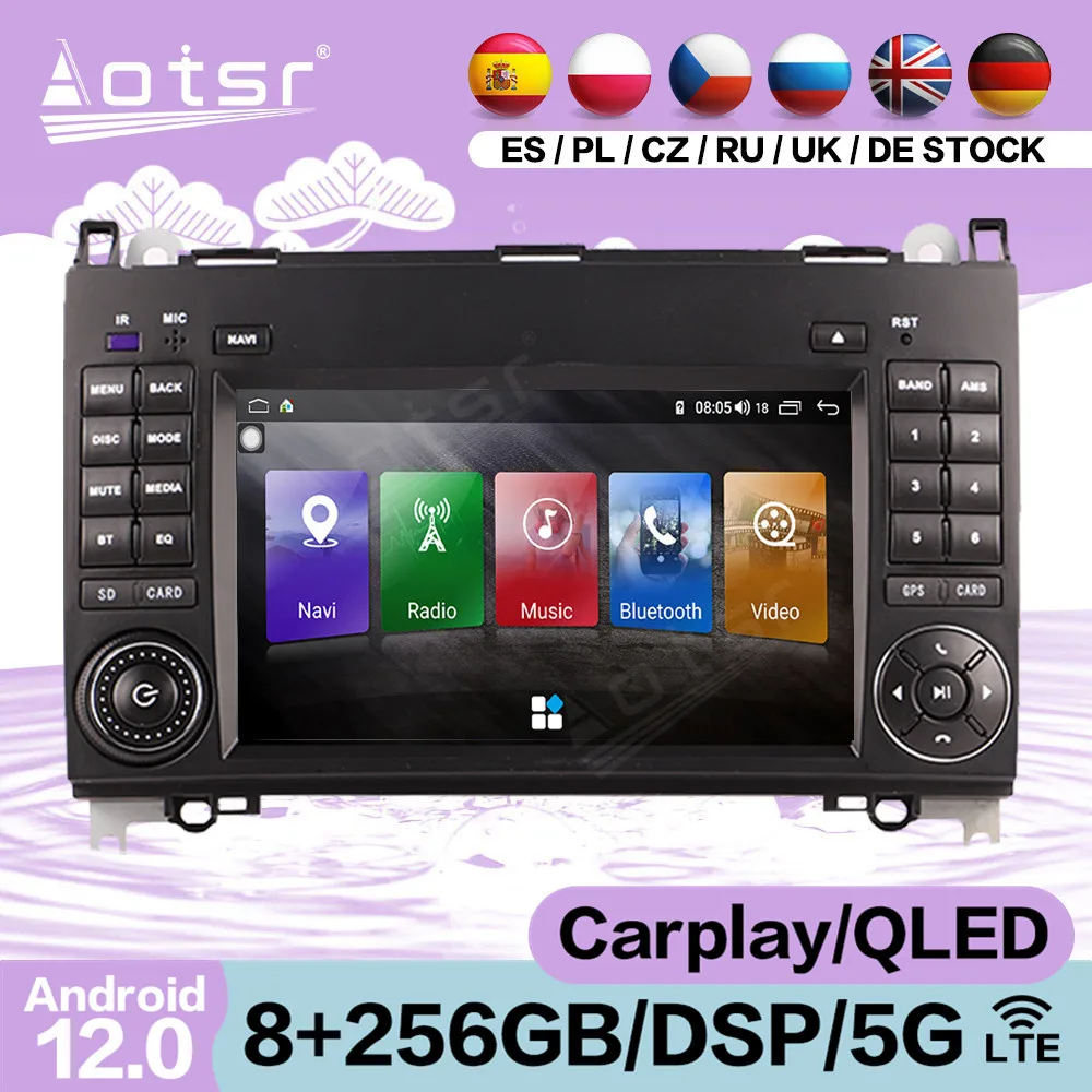 

Автомобильный мультимедийный плеер Android 12 для Mercedes Benz B200 A B класс W169 W245 GPS Navi автомобильное радио с Bluetooth головное устройство