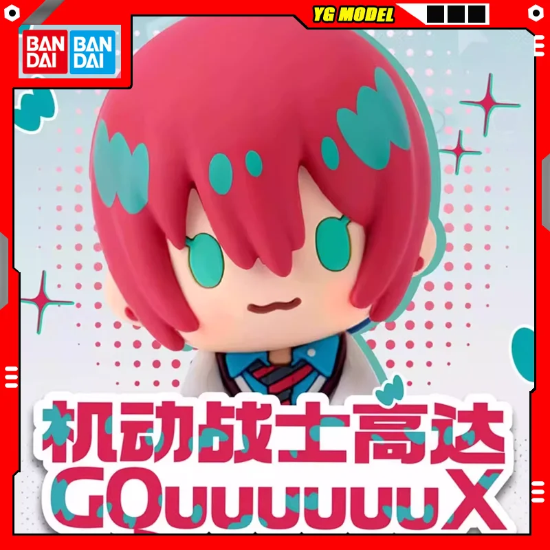 

Bandai GUNDAM Action Figures Model Sitting Posture GQuuuuuuX Nyaan Shuji Ito Amate Yuzuriha Q-version Doll POTEPOTTE-R Original