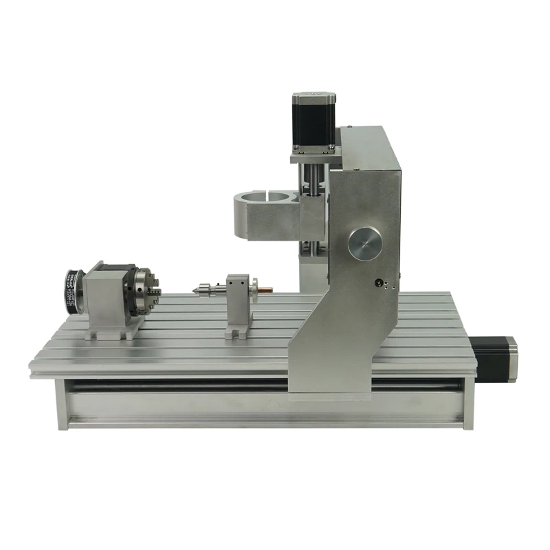 Hot Sale 3040 3axis 4axis CNC Frame Simple CNC Milling Machine Tools Without Stepper Motor Good Stability