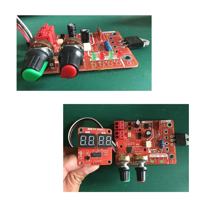 40A /100A Spot Welding Machine Control Board Welder Transformer Controller Board Timing Current Time Current Digital Display