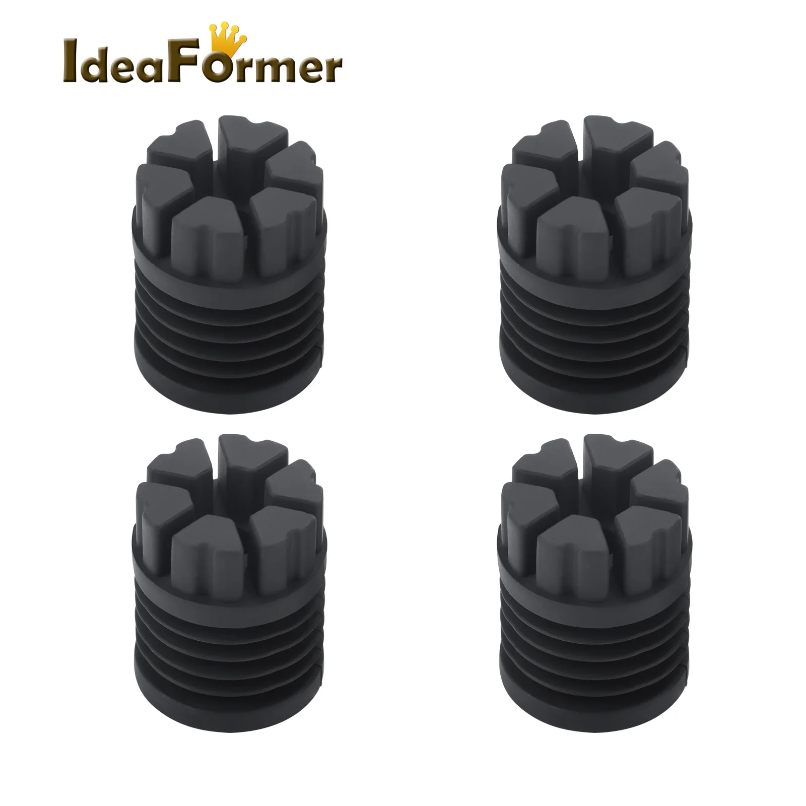

For Bambu Lab X1/X1C P1P/P1S Series 3D Printer 4/8PCS 3D Printer Feet Pad Shock Absorption Rubber Cushion Replacement Foot pad