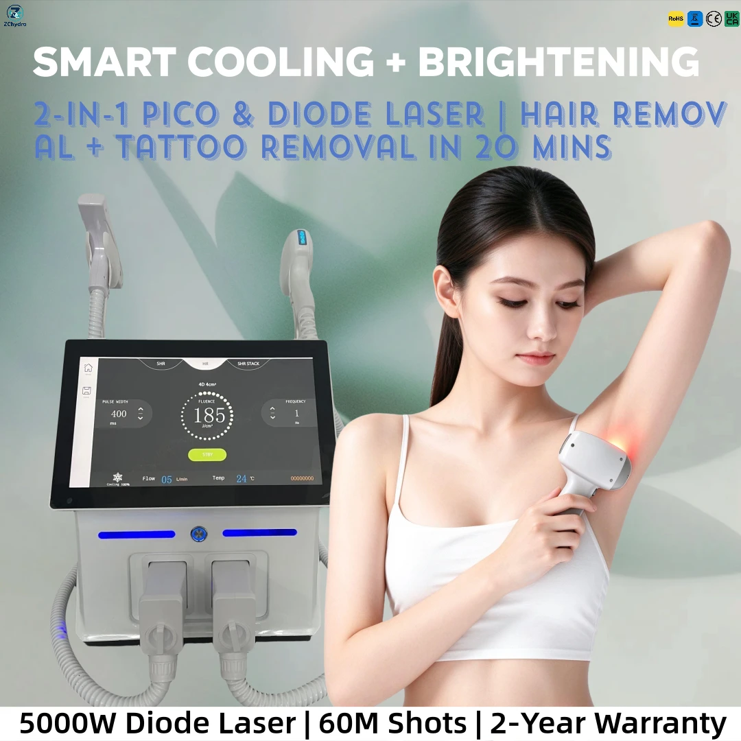 2026 Hot Sale 4 Wavelengths Diode Hair Removal High Power 4000W Painless Ice Cooling Epilator Hair Remover Device for Women Man