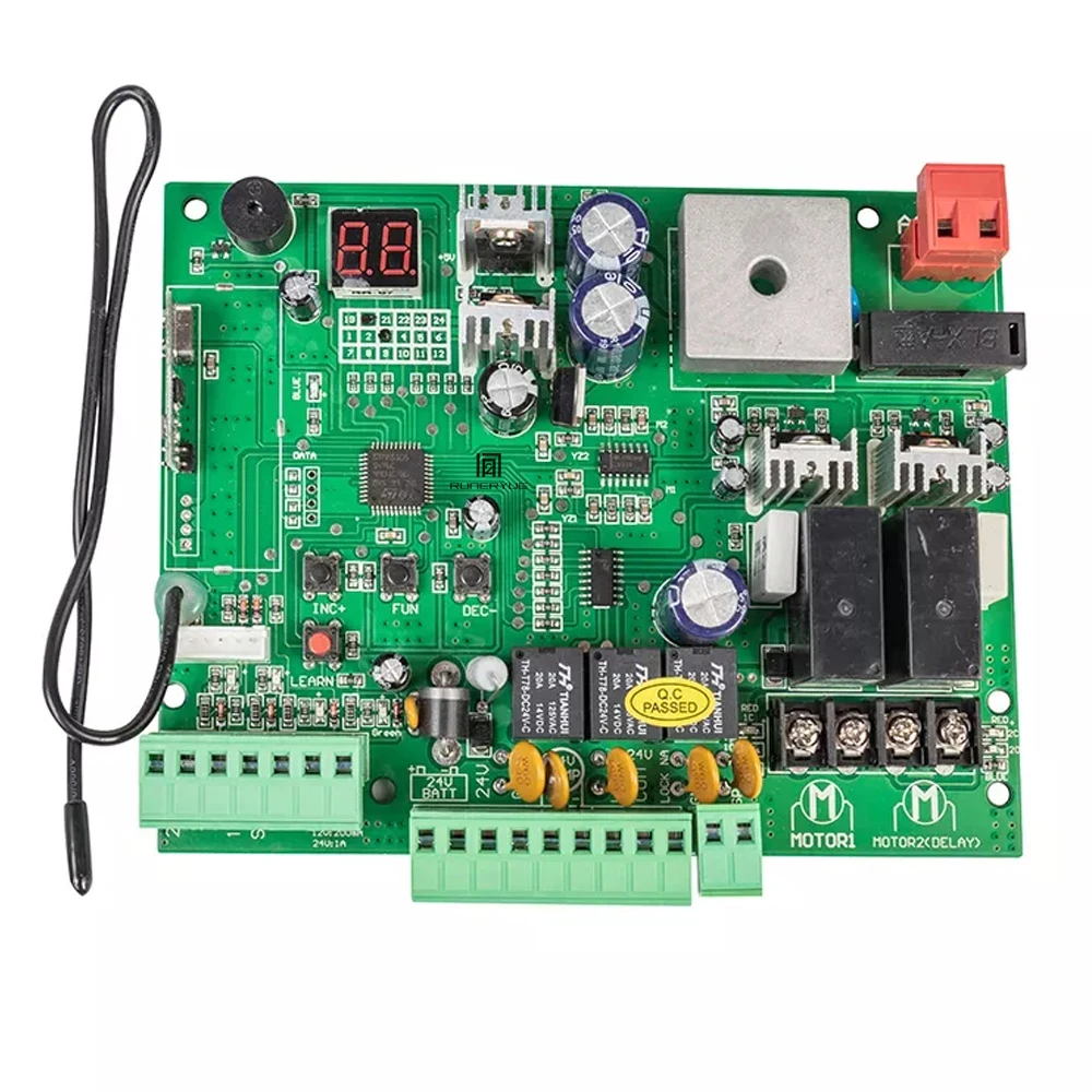 Placa PCB para braços duplos automáticos, Swing Gate Opener, painel de controle, Smart Control Center System, substituir acessórios, DC 24V