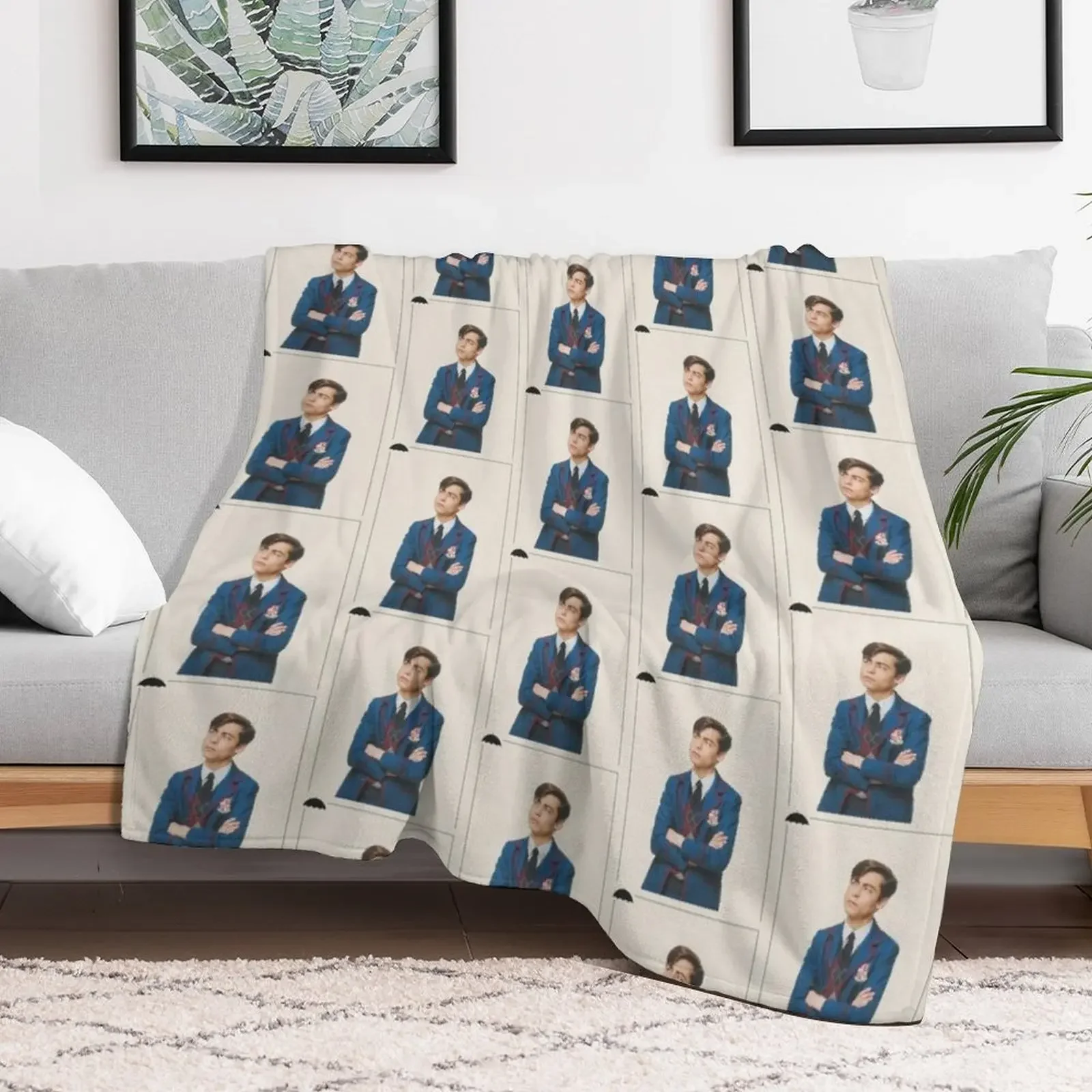 Five Hargreeves The umbrella academy Throw Blanket for winter Furry Blankets