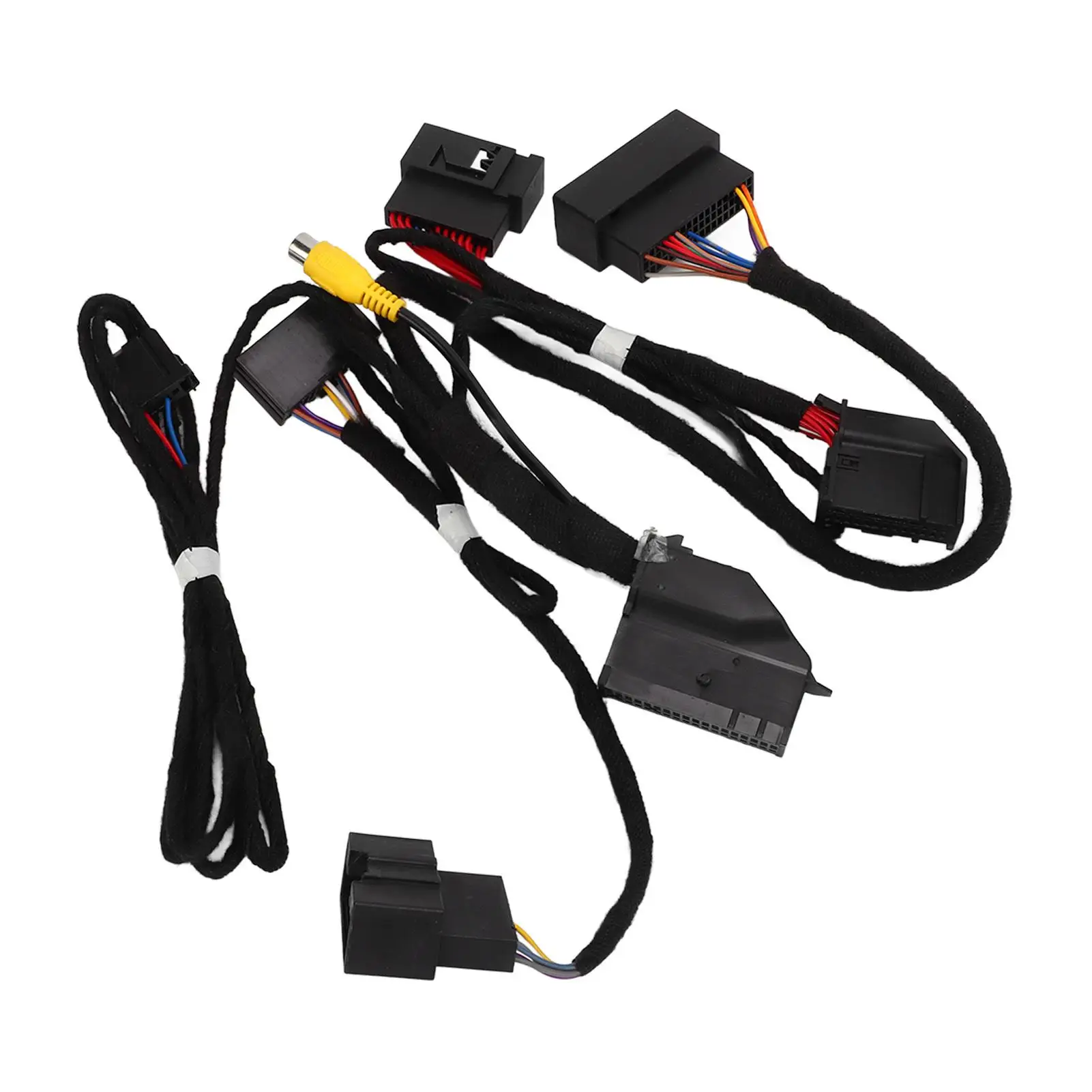 HU5Z 1 for A3 87 A Black Anti Aging 4in To 8in PNP Conversion Harness Professional High Performance for sync 1 To for sync 3