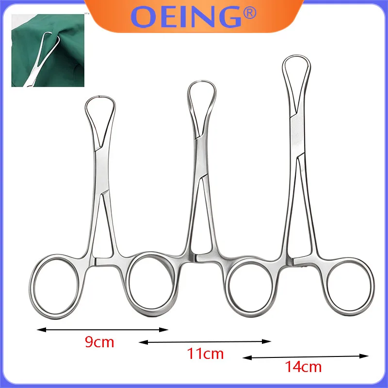 

1Pcs Dental Gauze Forceps, Stainless Steel Gauze Forceps, Medical Surgical Retention Forceps, Dental Materials