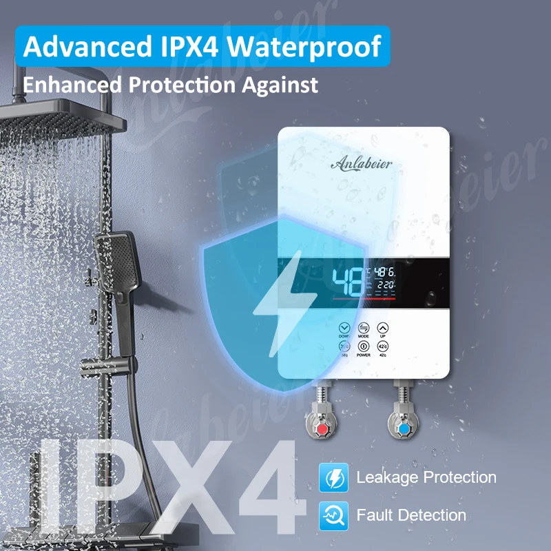 벽걸이형 무탱크 주방용 인기 미니 휴대용 220v 고품질 미니 샤워 전기 온수기