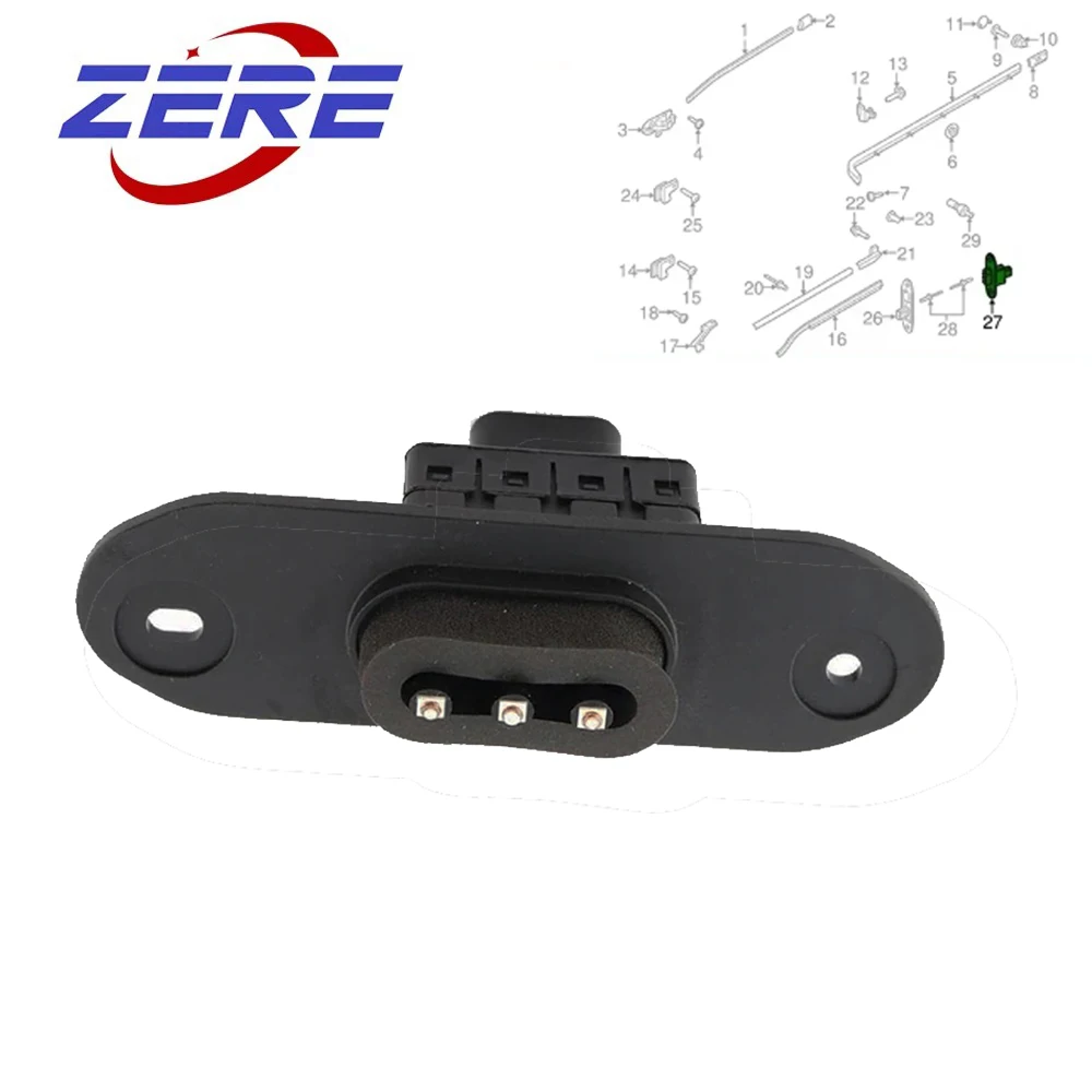 

ZERE Middle Door Contact Switch 2C1T14A658AE 1800639 For Ford Transit MK6 MK7 Custom